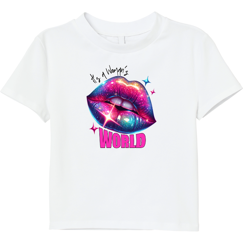It's a Woman's World Graphic T-Shirt