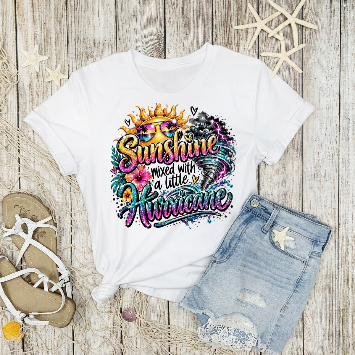 Sunshine Mixed With a Little Hurricane T-Shirt