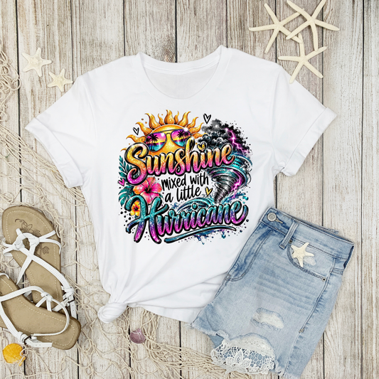 Sunshine Mixed With a Little Hurricane T-Shirt