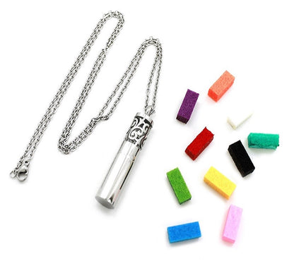 Spider Stainless Steel Diffuser Necklace