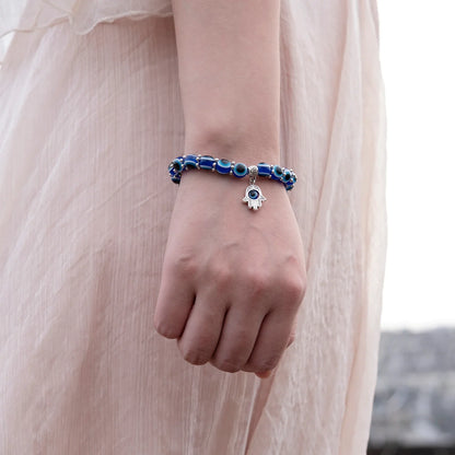 Classic Blue, Evil Eye Bracelet