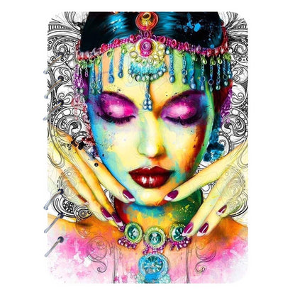 Princess of Fantasy Wood Cover Notebook