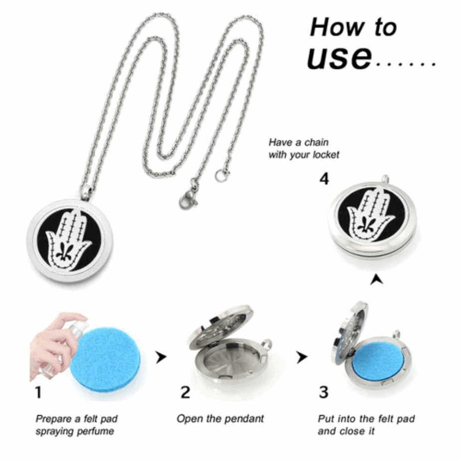 Hamsa Hand Locket Diffuser