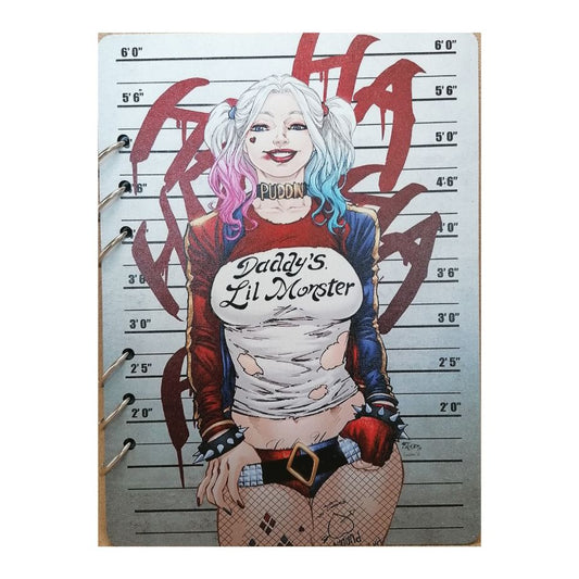 Jailbird Harley Fan Art Notebook A5