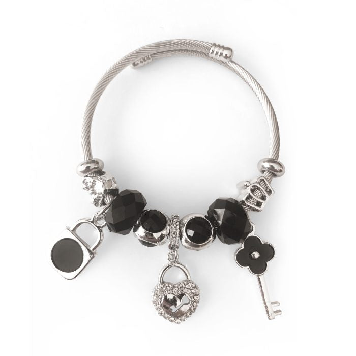 Key to my heart Charm Bracelet