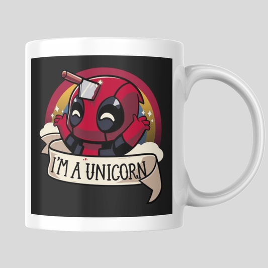“I’m a Unicorn” Cute Chibi Printed Mug