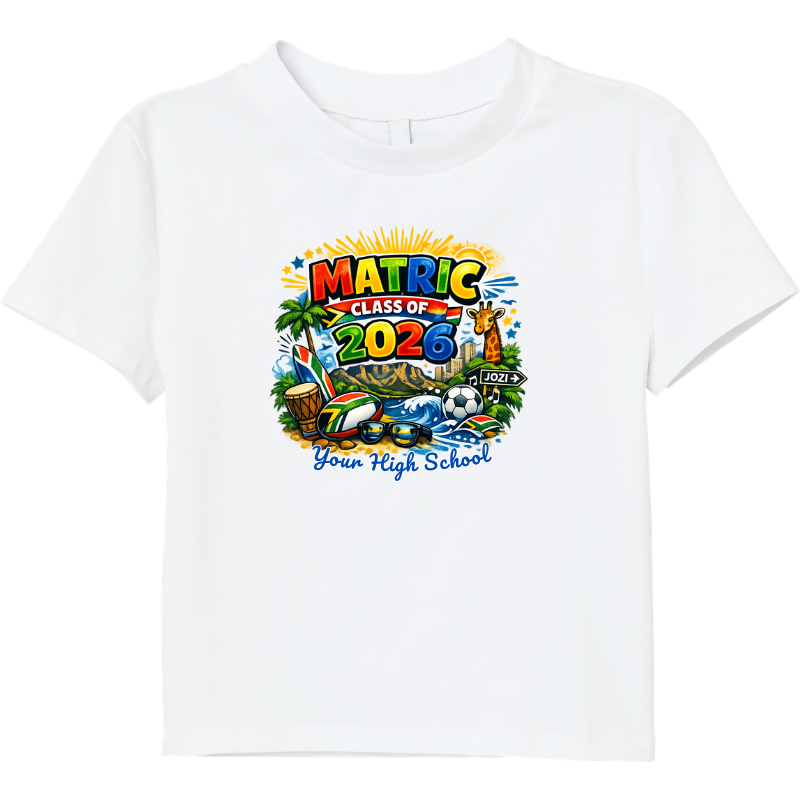 Matric 2026 Jozi Themed Bright T-Shirt