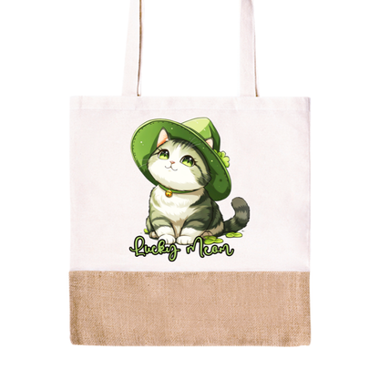 Lucky Meow Tote Bag