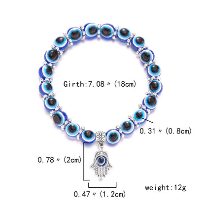 Classic Blue, Evil Eye Bracelet