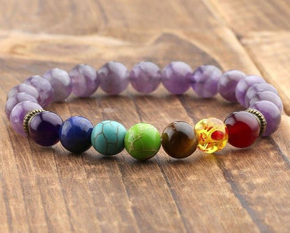 Amethyst Chakra Bracelet