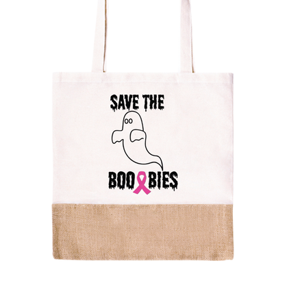 Save the Boo-bies Tote Bag