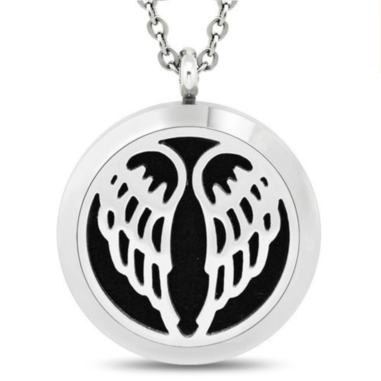 Angel Wings Diffuser Necklace | Perfume Locket Pendant