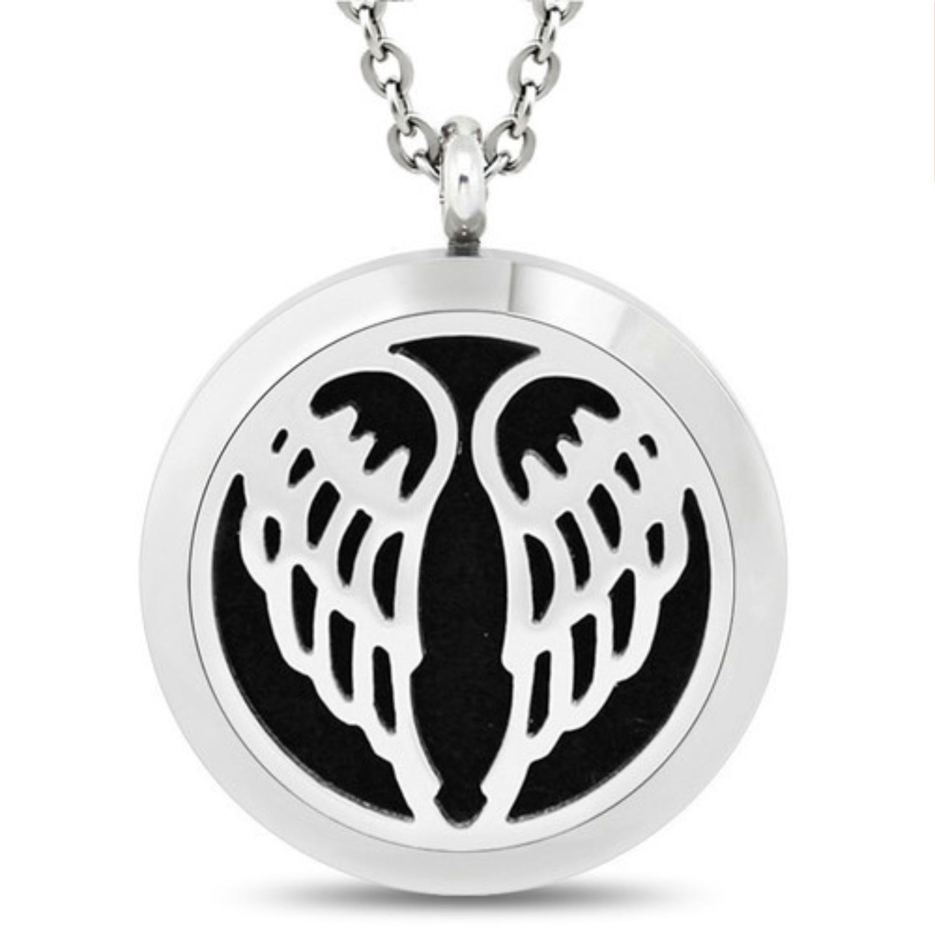 Angel Wings Diffuser Necklace | Perfume Locket Pendant