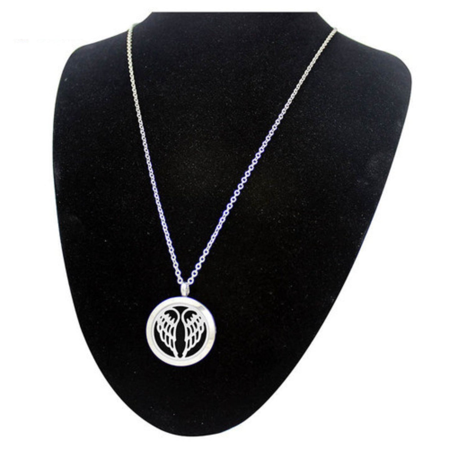 Angel Wings Diffuser Necklace | Perfume Locket Pendant