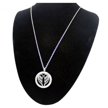 Angel Wings Diffuser Necklace | Perfume Locket Pendant
