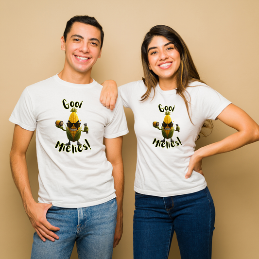 Gooi Mielies - Fun T-Shirt | 100% Cotton with Graphic Print