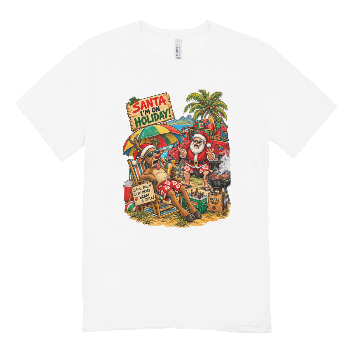 Santa I am on Holiday Fun Tee